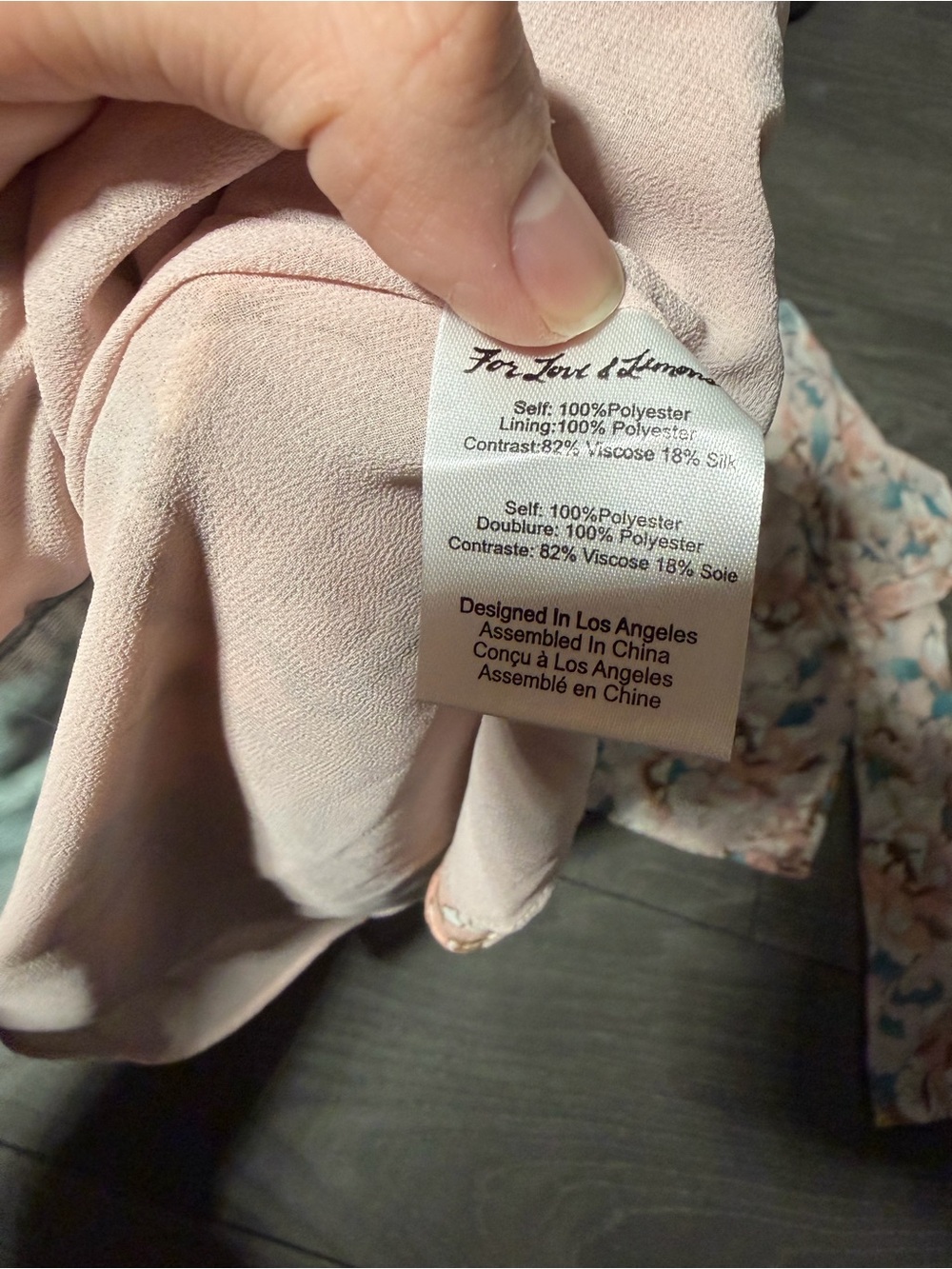 For Love & Lemons Blossoms Set Women’s Size XS - Picture 6 of 8